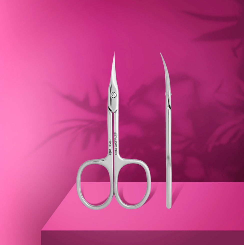 Hans Kniebes' Sonnenschein 2-in-1 Combination Nail Scissors with Tower Tip Blades for Cuticles