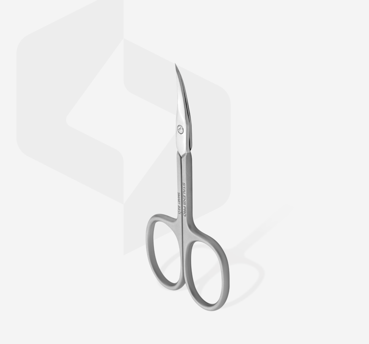Hans Kniebes 2-in-1 Nail Scissors with Blades for Cuticles Stainless Steel