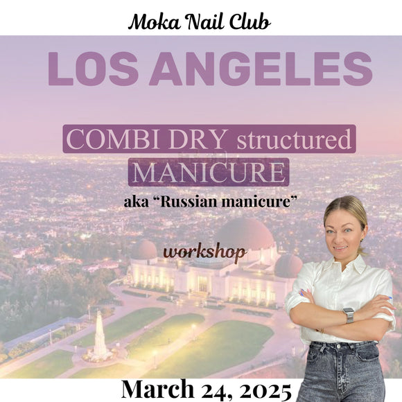 LOS ANGELES MARCH 24 - COMBI MANICURE WORKSHOP