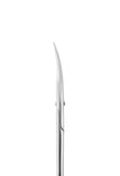 Professional cuticle scissors EXCLUSIVE 10 TYPE 1 (21 mm) (Zebra)